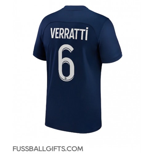 Paris Saint-Germain Marco Verratti #6 Fußballbekleidung Heimtrikot 2022-23 Kurzarm